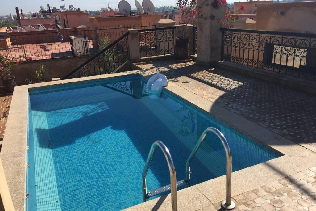 Appartement Tout Confort Avec Possibilite Transport Aeroport Marrakesh Eksteriør bilde