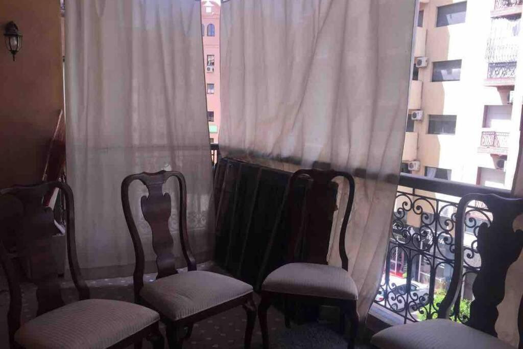 Appartement Tout Confort Avec Possibilite Transport Aeroport Marrakesh Eksteriør bilde
